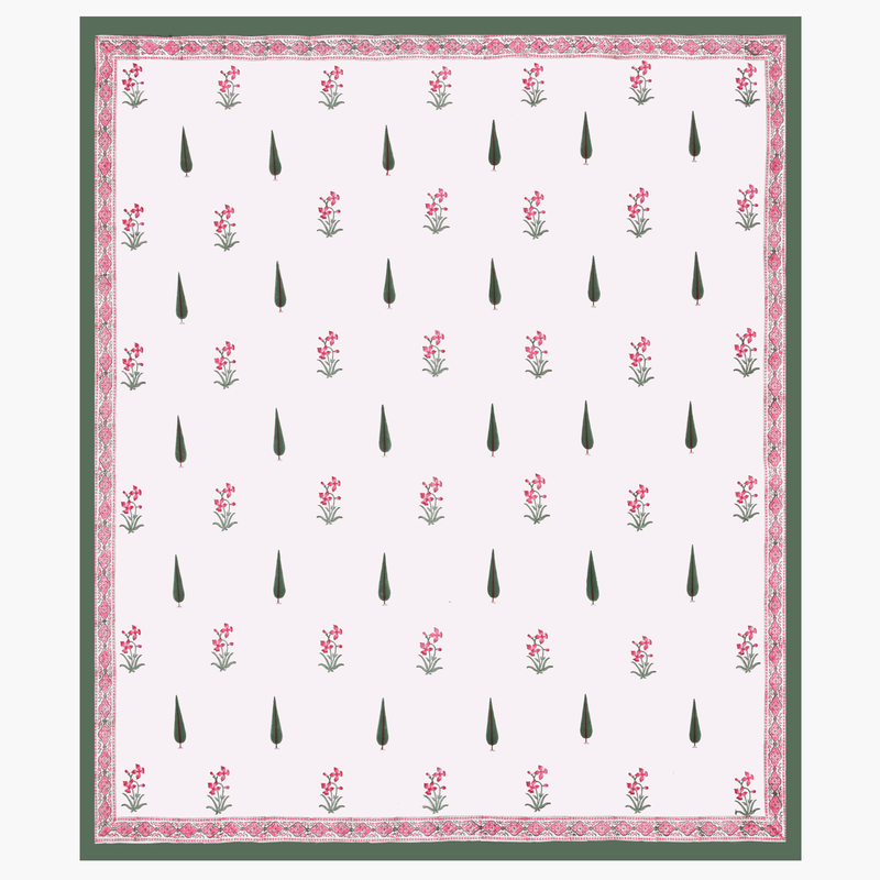 COTTON BEDSHEET, HAND Block Print Bedsheet with 2 Pillow Cover Bedroom Home Decor Cypress Bedsheet Cotton Double For Indian Design Bedsheet